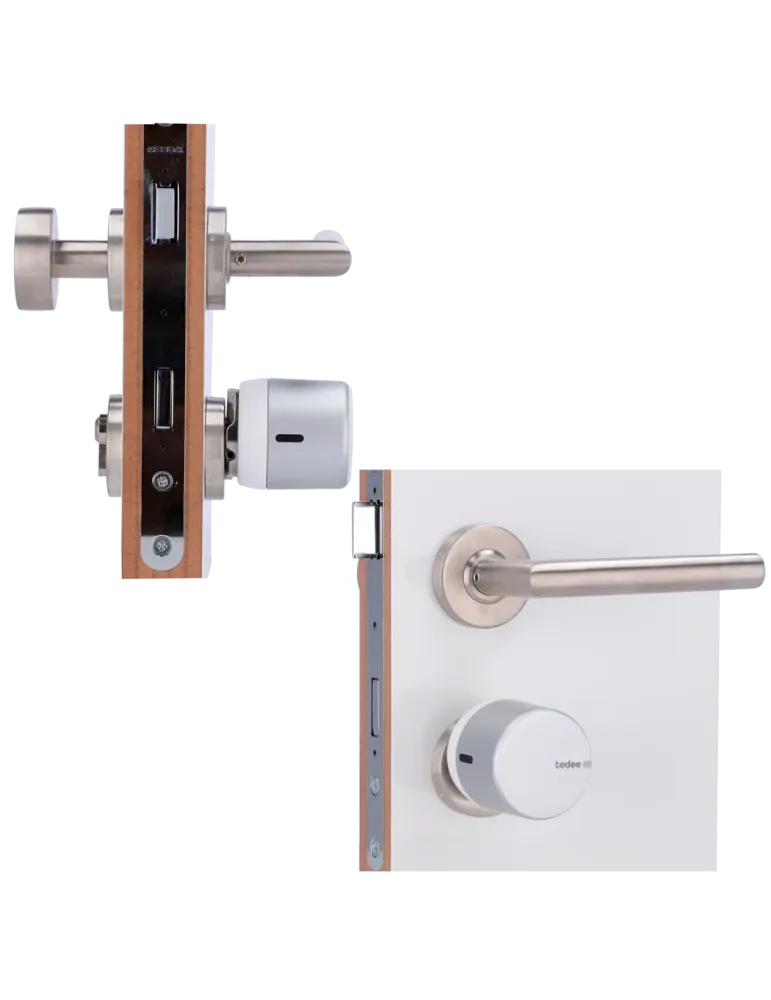 TEDEE Cerradura girallaves inteligente BLE - Invisible desde el exteri