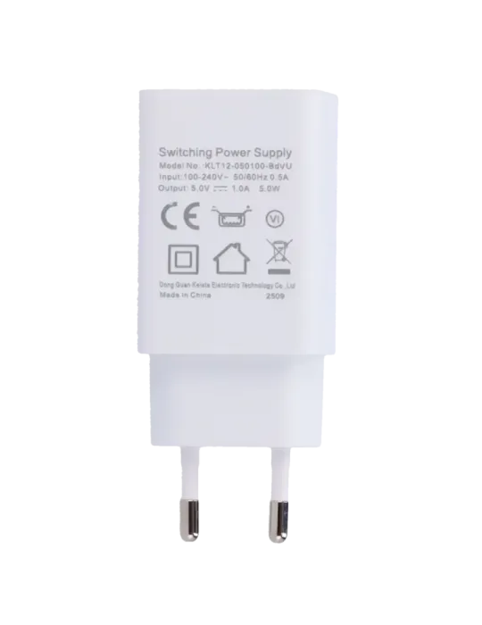 TEDEE Alimentador USB - Enchufe tipo europeo - Entrada AC 100-240 V /