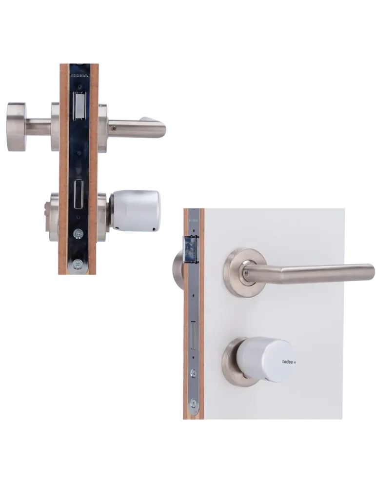 TEDEE Cerradura girallaves inteligente BLE - Invisible desde el exteri