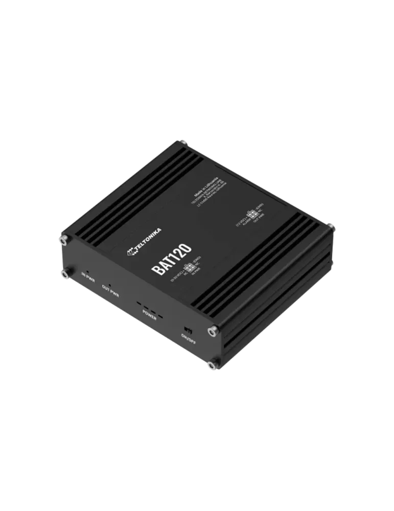 Teltonika UPS - Voltage entrada 9 - 30 VDC / Salida 9 - 30 VDC - Prote