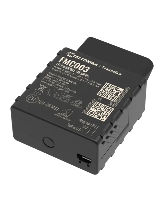 TELTONIKA Tracker Plug y Play para vehículos - Conexión OBD - Instalac