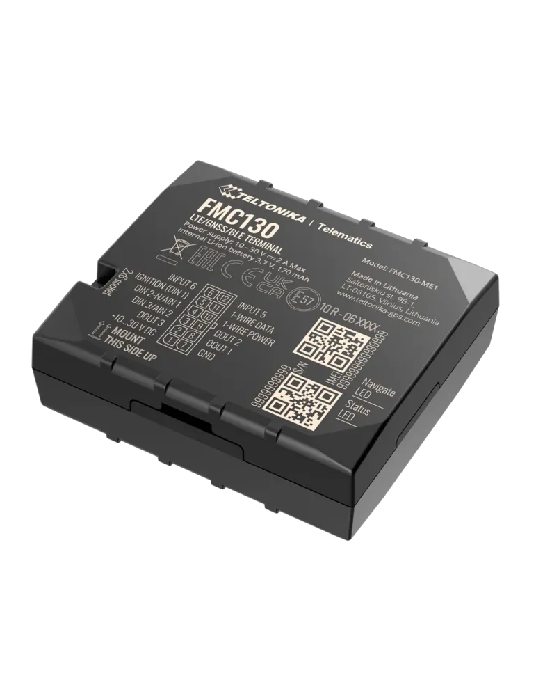 TELTONIKA Tracker avanzado para vehículos - Conexión cableado interno