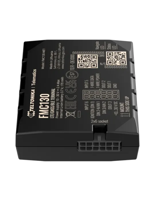 TELTONIKA Tracker avanzado para vehículos - Conexión cableado interno