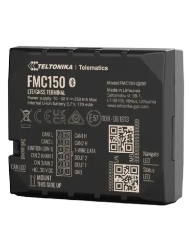 TELTONIKA Tracker avanzado para vehículos - Conexión cableado interno