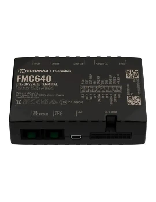 TELTONIKA Tracker profesional para vehículos - Conexión cableado inter