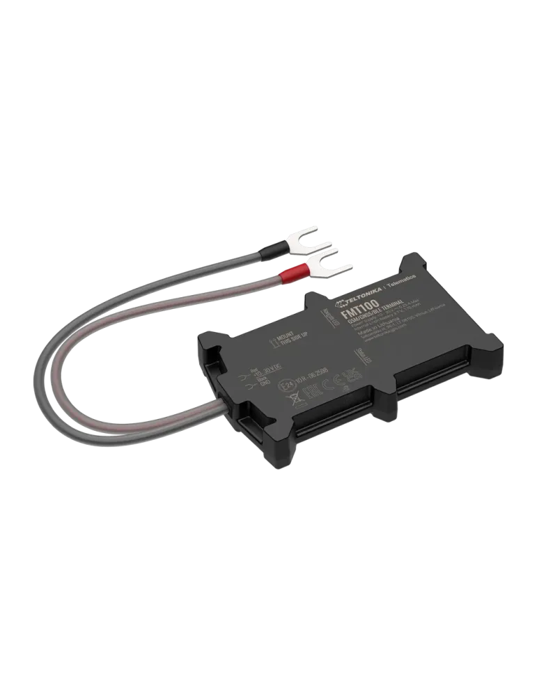 TELTONIKA Tracker Plug y Play para vehículos - Conexión batería de veh