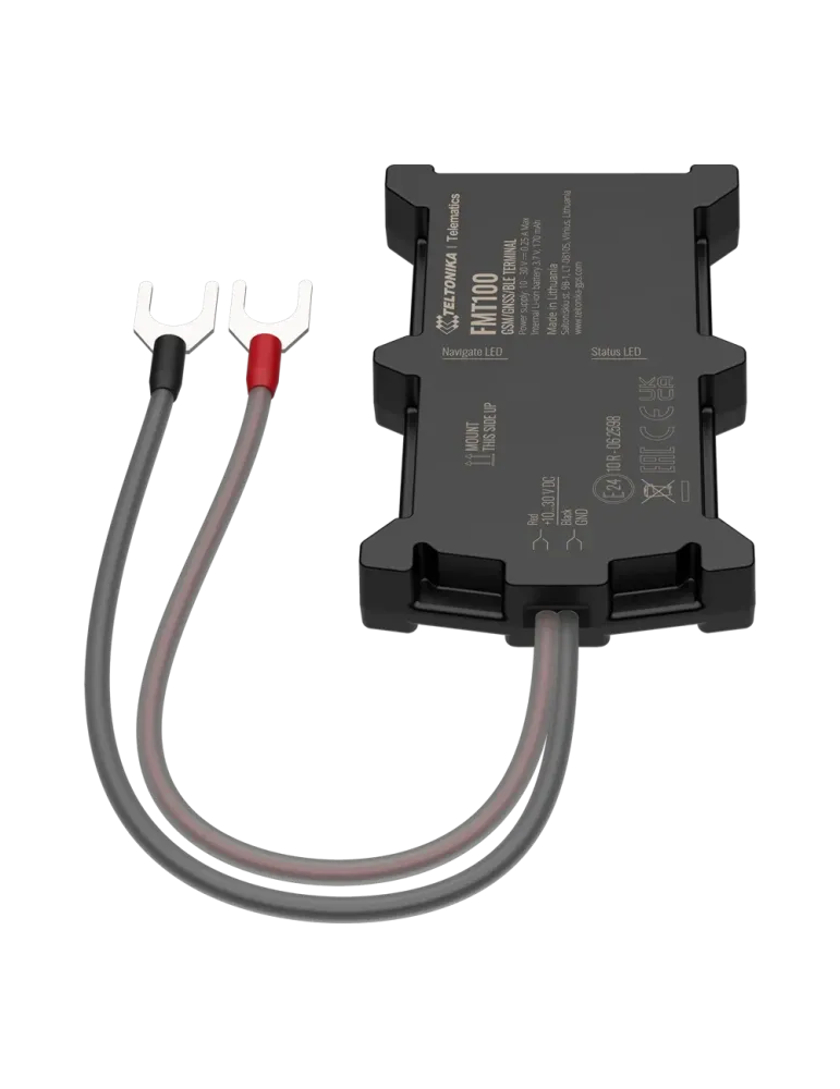 TELTONIKA Tracker Plug y Play para vehículos - Conexión batería de veh