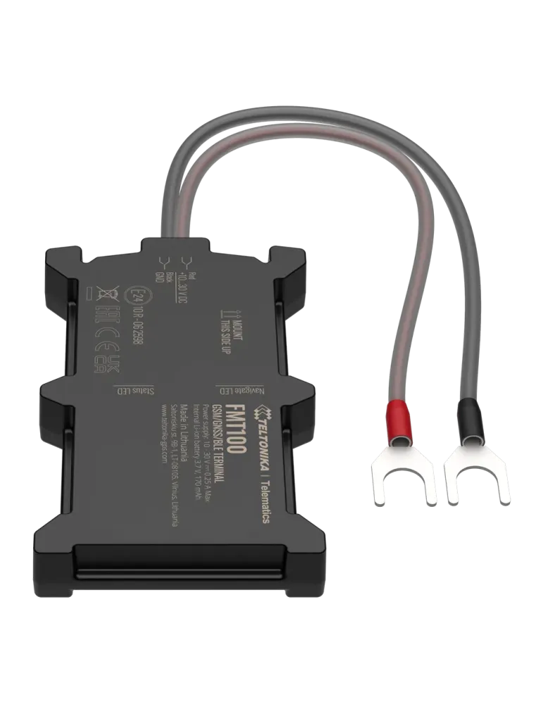 TELTONIKA Tracker Plug y Play para vehículos - Conexión batería de veh
