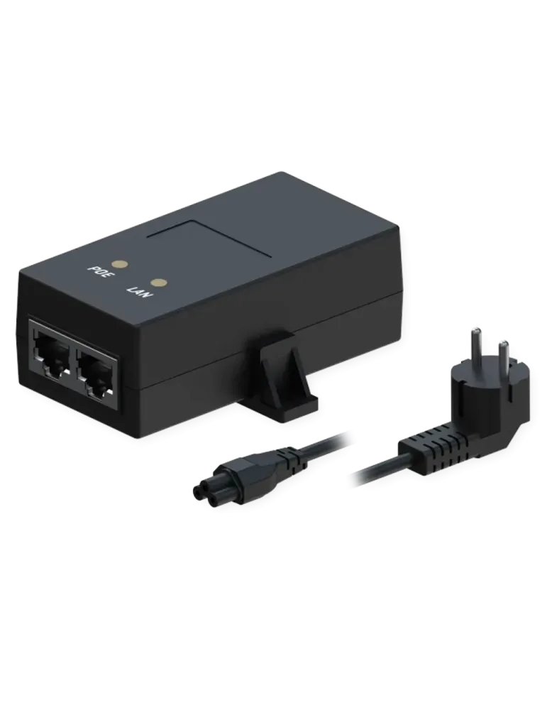 TELTONIKA Inyector PoE Pasivo - Entrada/Salida RJ45 10/100 Mbps - 24V