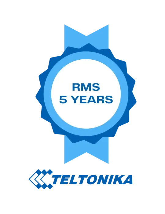 TELTONIKA Licencias Plataforma Teltonika RMS - Pack de 5 años de Licen