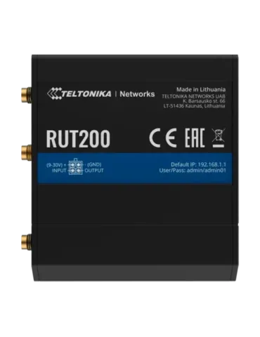 Teltonika Router 4G Industrial - 2 puertos Ethernet RJ45 Fast Ethernet
