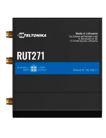 Teltonika Router Redcap 5G Industrial - 2 puertos Ethernet RJ45 Fast E
