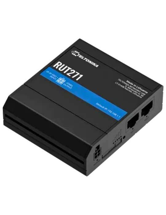 Teltonika Router Redcap 5G Industrial - 2 puertos Ethernet RJ45 Fast E