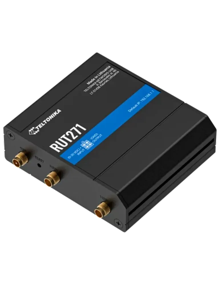 Teltonika Router Redcap 5G Industrial - 2 puertos Ethernet RJ45 Fast E