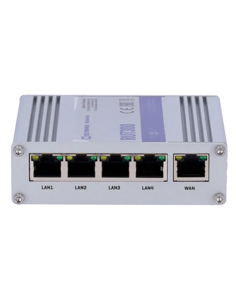 Teltonika Router Industrial - 5 puertos Ethernet RJ45 Fast Ethernet -