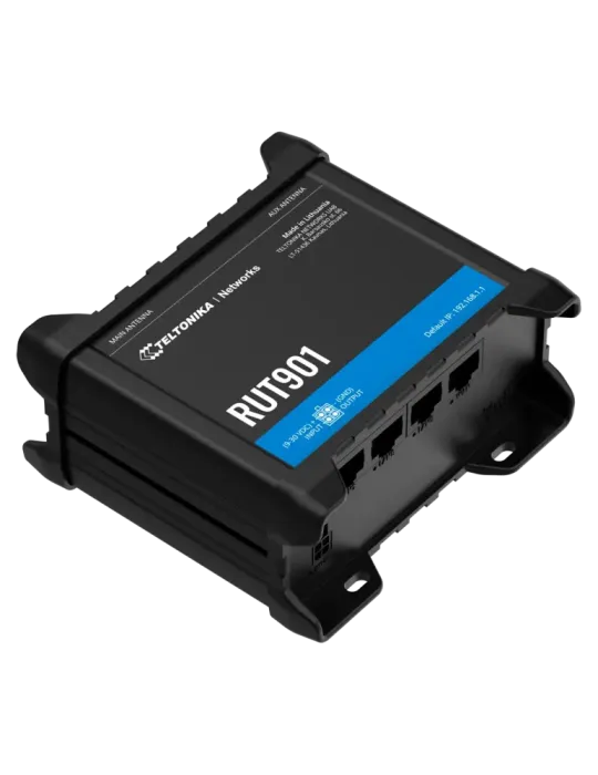 Teltonika Router 4G Industrial - 4 puertos Ethernet RJ45 Fast Ethernet