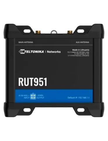 Teltonika Router 4G Industrial - 4 puertos Ethernet RJ45 Fast Ethernet