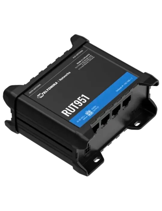 Teltonika Router 4G Industrial - 4 puertos Ethernet RJ45 Fast Ethernet