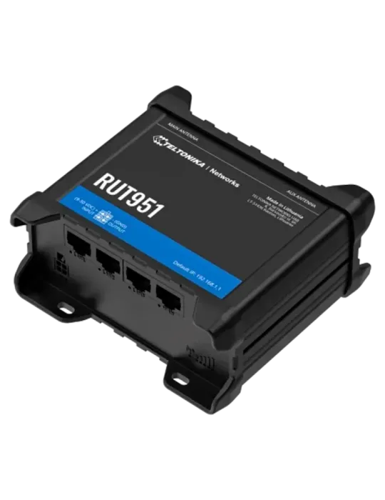 Teltonika Router 4G Industrial - 4 puertos Ethernet RJ45 Fast Ethernet