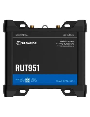 Teltonika Router 4G Industrial - 4 puertos Ethernet RJ45 Fast Ethernet