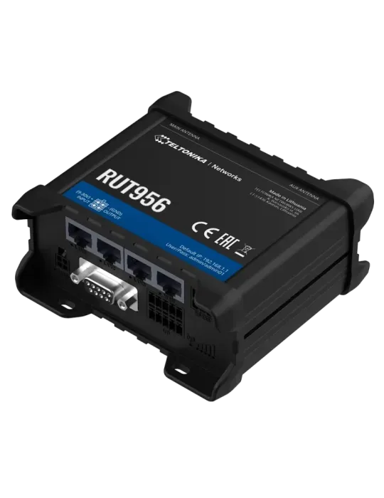 Teltonika Router 4G Industrial - 4 puertos Ethernet RJ45 Fast Ethernet