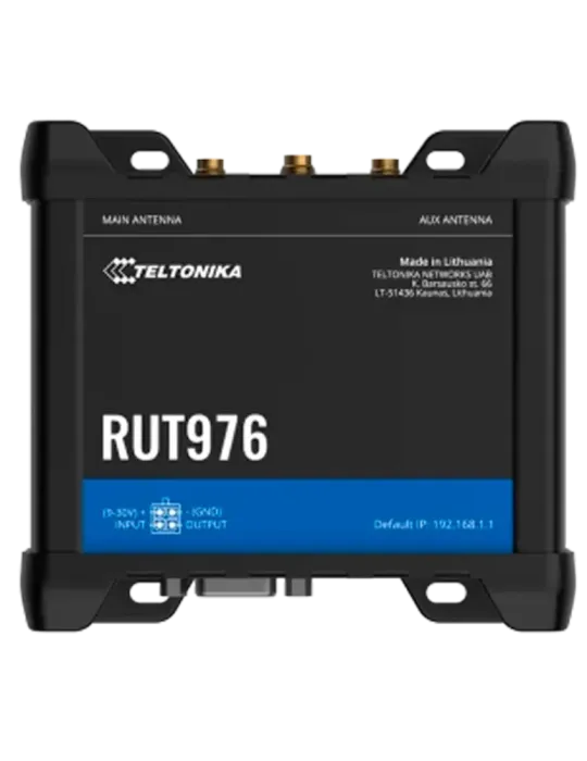 Teltonika Router 5G RedCap Industrial - 4 puertos Ethernet RJ45 Fast E