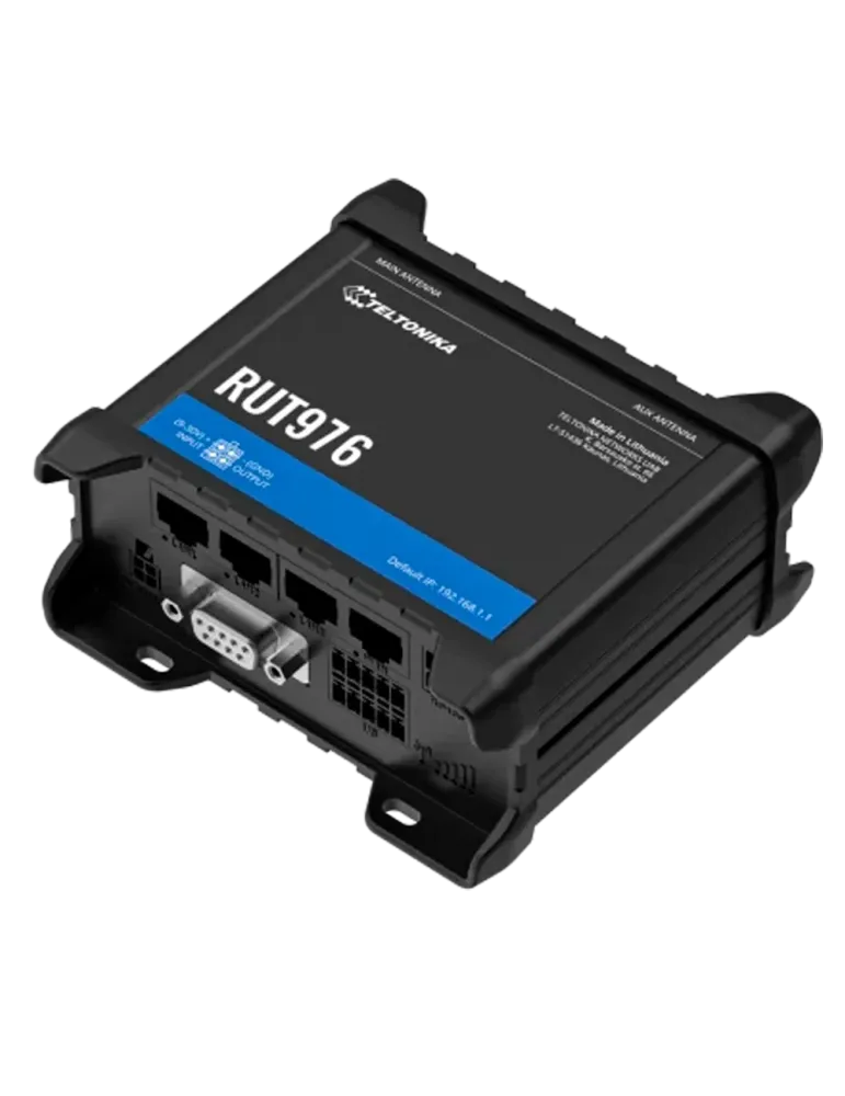 Teltonika Router 5G RedCap Industrial - 4 puertos Ethernet RJ45 Fast E