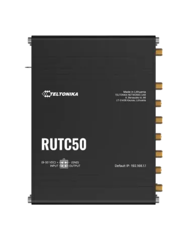 Teltonika Router 5G Industrial - 5G Sub-6Ghz SA/NSA - Doble Módem Dual