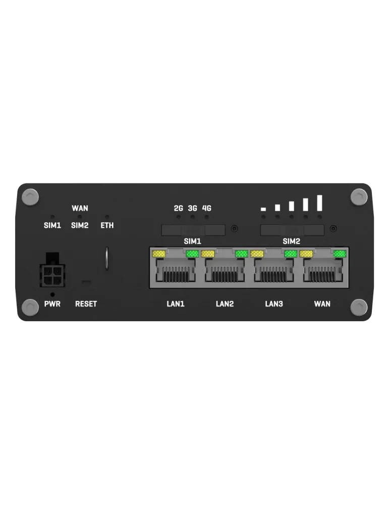 Teltonika Router 4G Industrial - Dual SIM 4G Cat 6 - 1x Entrada/Salida