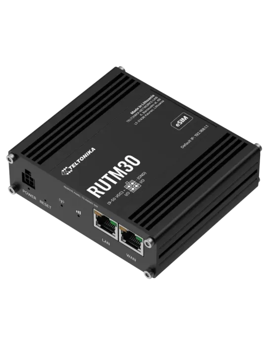 Teltonika Router 5G Industrial - 5G Sub-6Ghz SA/NSA - Dual SIM - Wi-Fi