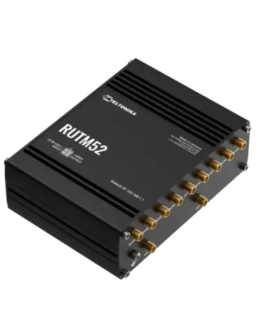 Teltonika Router Industrial 5G - Doble modem 5G Sub-6Ghz SA/NSA - 5 pu