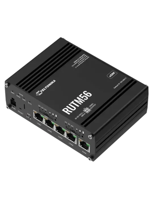 Teltonika Router Industrial 5G - Doble modem (1x Modem 5G , 1x Modem 4