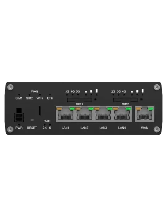 Teltonika Router Industrial 5G - Doble modem (1x Modem 5G , 1x Modem 4