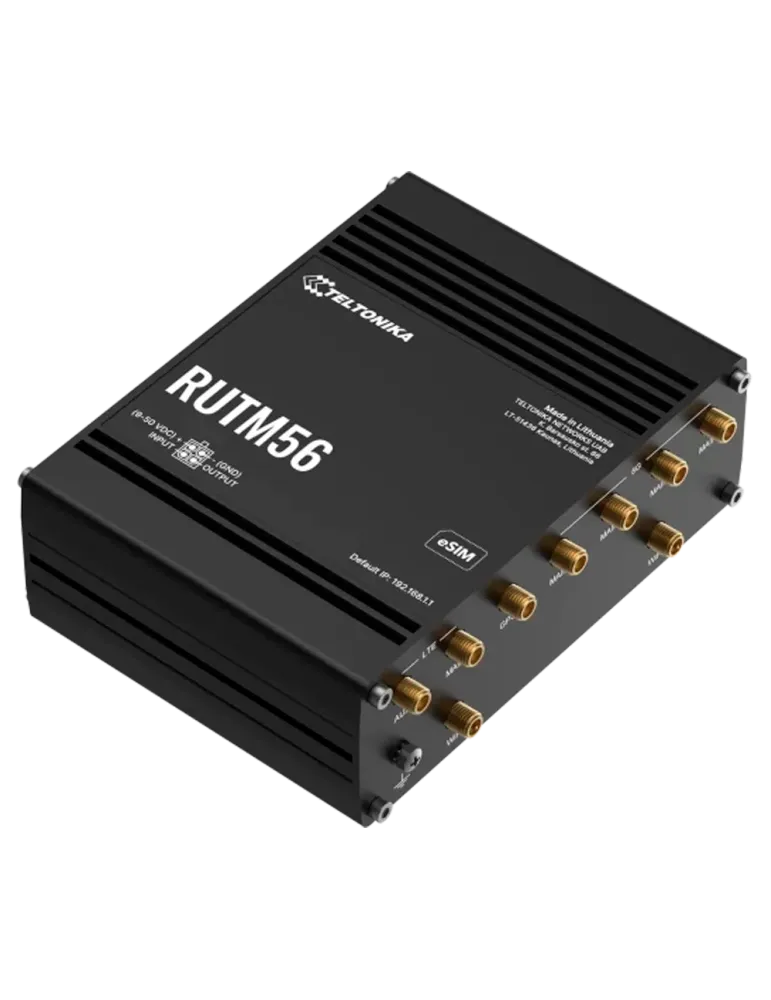 Teltonika Router Industrial 5G - Doble modem (1x Modem 5G , 1x Modem 4
