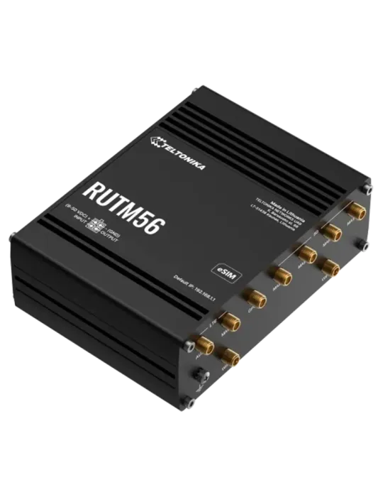 Teltonika Router Industrial 5G - Doble modem (1x Modem 5G , 1x Modem 4