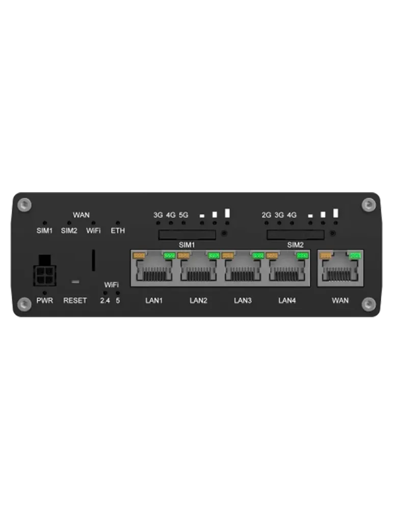 Teltonika Router Industrial 5G - Doble modem (1x Modem 5G , 1x Modem 4
