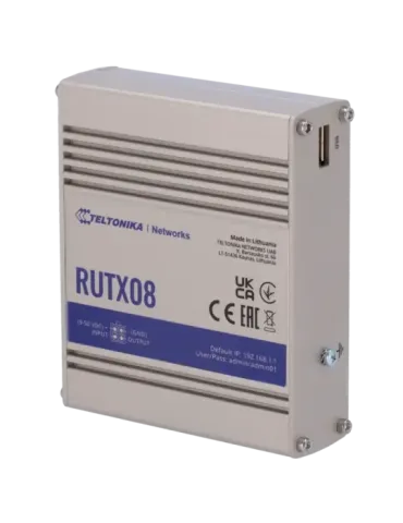 Teltonika Router Industrial - 4 puertos Ethernet RJ45 Gigabit - USB 2.