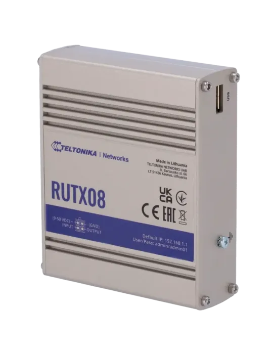 Teltonika Router Industrial - 4 puertos Ethernet RJ45 Gigabit - USB 2.