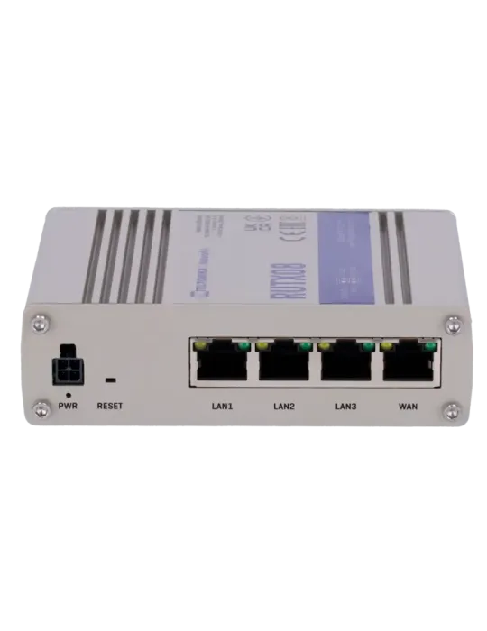 Teltonika Router Industrial - 4 puertos Ethernet RJ45 Gigabit - USB 2.