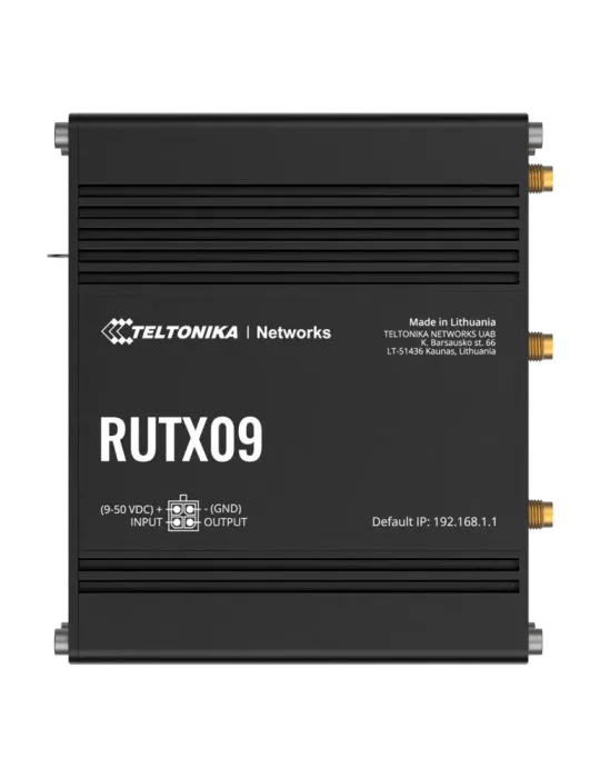 Teltonika Router 4G Industrial - Dual SIM 4G Cat 6 - 1x Entrada/Salida