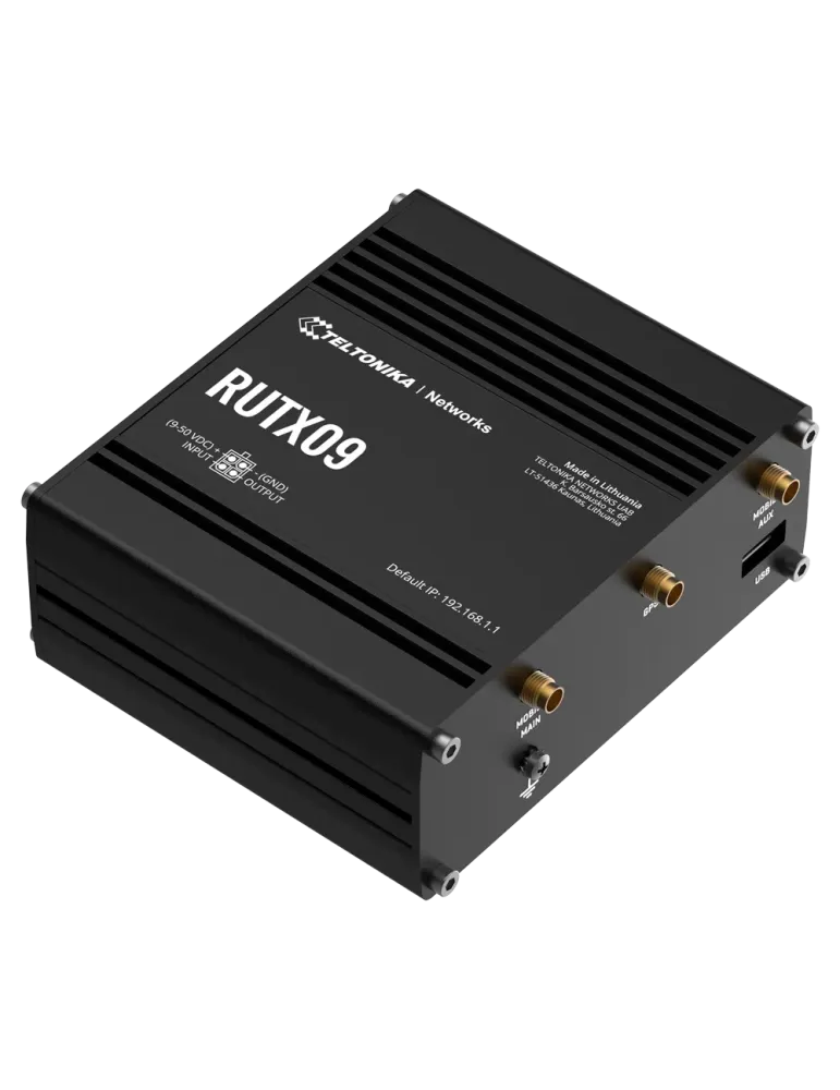 Teltonika Router 4G Industrial - Dual SIM 4G Cat 6 - 1x Entrada/Salida