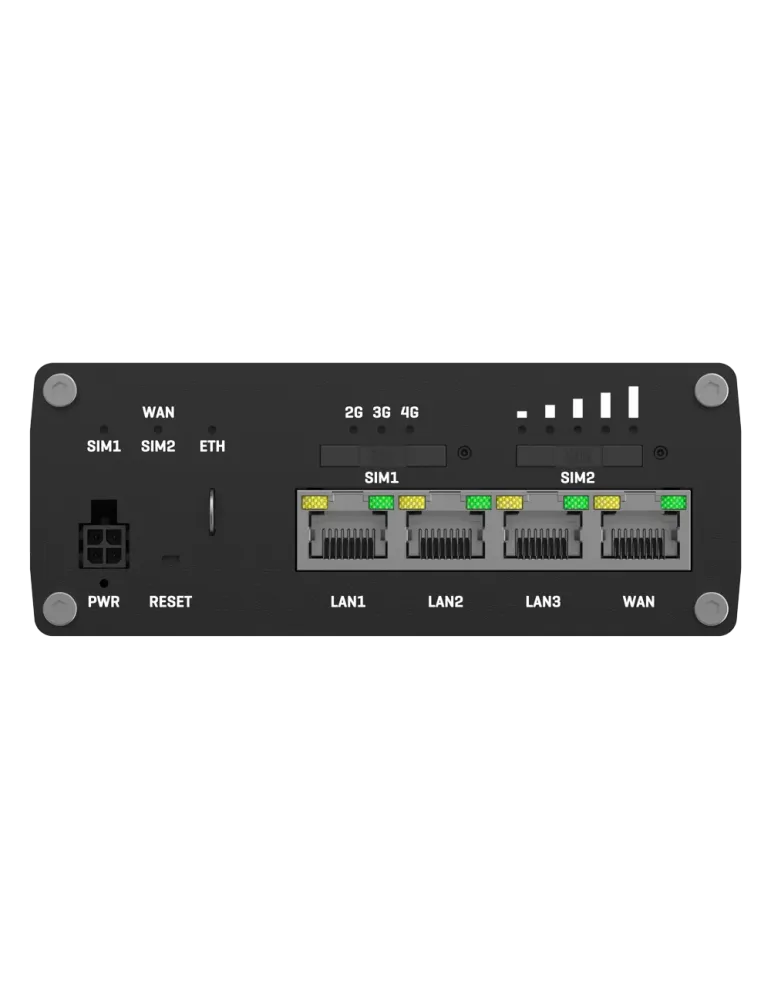 Teltonika Router 4G Industrial - Dual SIM 4G Cat 6 - 1x Entrada/Salida