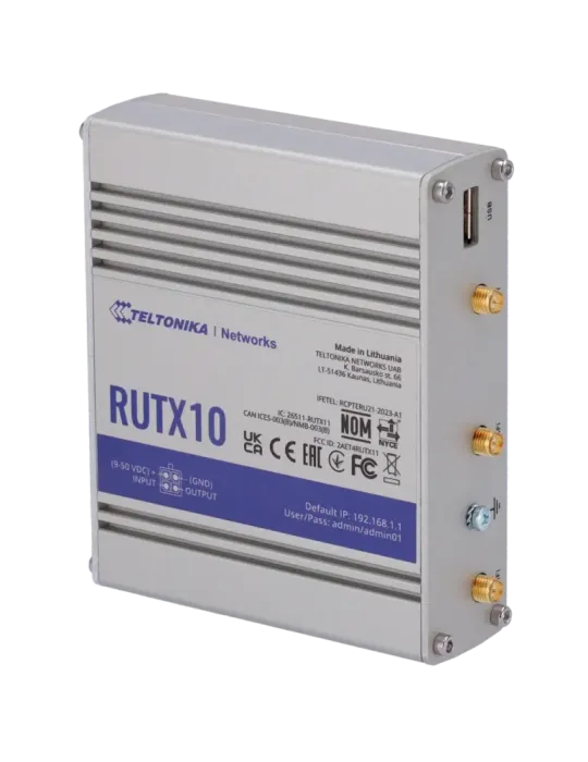 Teltonika Router Industrial - Wi-Fi 5 - Bluetooth LE 4.0 - 4 puertos E
