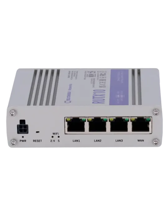 Teltonika Router Industrial - Wi-Fi 5 - Bluetooth LE 4.0 - 4 puertos E