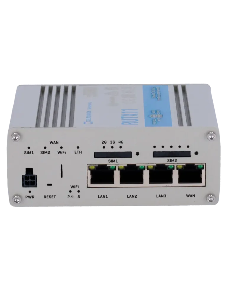 Teltonika Router 4G Industrial - Dual SIM 4G Cat 6 - Wi-Fi 5 - Bluetoo
