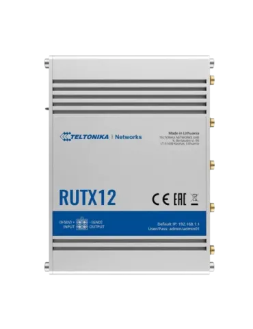 Teltonika Router 4G Industrial - Doble Módem 4G Cat 6 Dual SIM - Wi-Fi