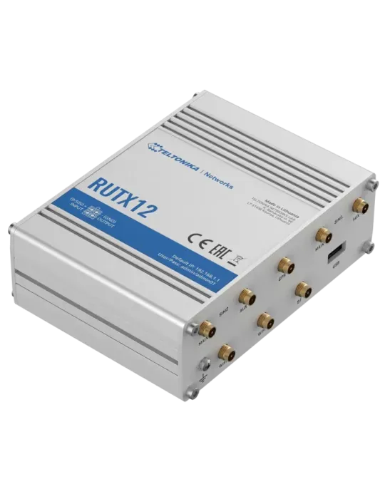 Teltonika Router 4G Industrial - Doble Módem 4G Cat 6 Dual SIM - Wi-Fi