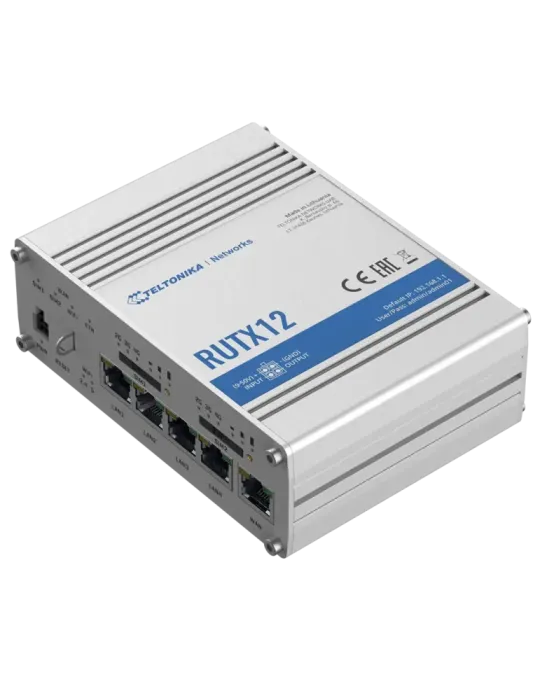 Teltonika Router 4G Industrial - Doble Módem 4G Cat 6 Dual SIM - Wi-Fi