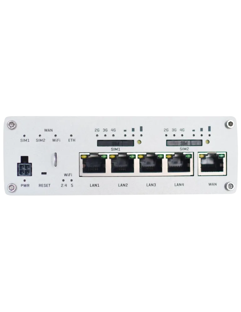 Teltonika Router 4G Industrial - Doble Módem 4G Cat 6 Dual SIM - Wi-Fi