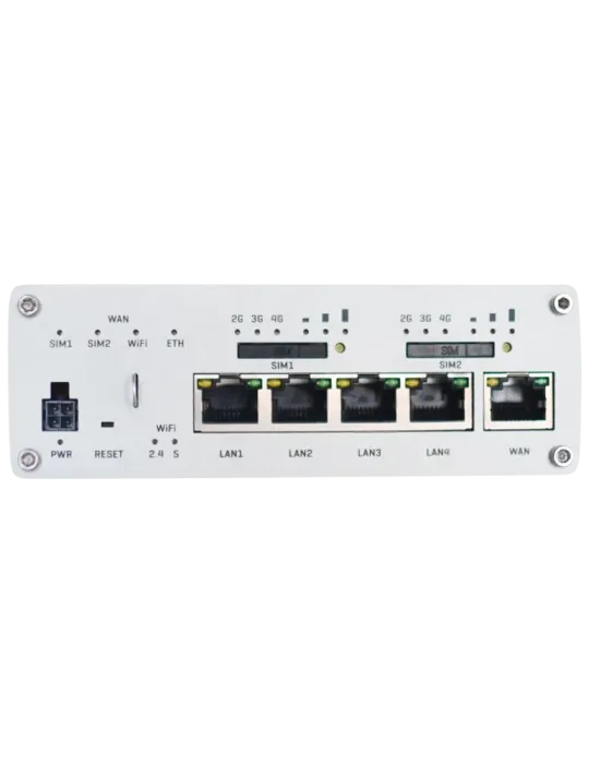 Teltonika Router 4G Industrial - Doble Módem 4G Cat 6 Dual SIM - Wi-Fi